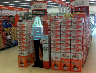 Hostess virtuale in Ipermarket